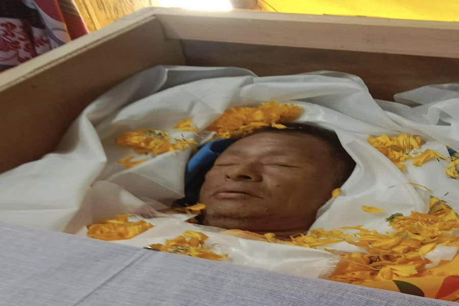 Dead body of late Sha Bahadur Gurung-1766472669.webp